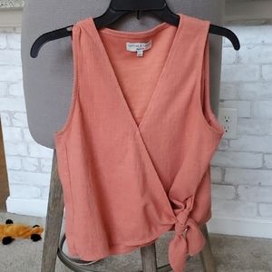 Madewell Texture & Thread wrap tank top